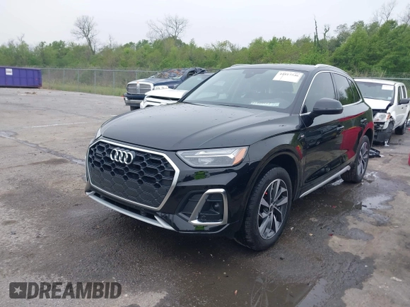 2024 Audi Q5 S line Premium z VIN WA1GAAFY0R2145033, wystawiony jako IAAI lot #41817546 z przebiegiem 1 277 mil mil oraz . Historia ofert i sprzedaży dostępna na DreamBid. Obrazek 17.