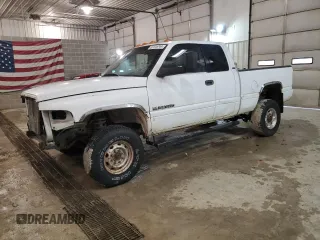 2002 Dodge Ram 2500 with VIN 3B7KF23Z52M295447, listed as a Copart auction lot 87318744 with 225,764 mi miles and Clean Title. Bid and sale history available at carsss.com. Image 1.