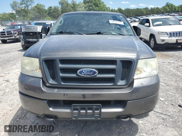 2005 Ford F-150 STX с VIN 1FTRX14W15FB67981, выставлен на аукционе Copart как лот 58006795 с пробегом 122 627 миль миль и Чистый • Clean title. История ставок и продаж доступна на DreamBid. Изображение 5.