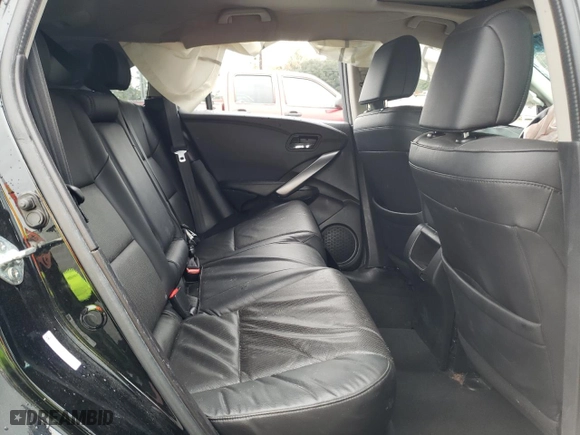 2014 Acura RDX Tech Pkg with VIN 5J8TB4H50EL002093, listed as a Copart auction lot 43632325 with 0 mi miles and Salvage Title. Bid and sale history available at carsss.com. Image 11.