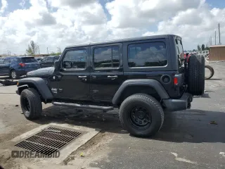 2018 Jeep Wrangler Unlimited Sport S с VIN 1C4HJXDN1JW324720, выставлен на аукционе Copart как лот 64615085 с пробегом 57 434 миль миль и Чистый • Clean title. История ставок и продаж доступна на DreamBid. Изображение 2.