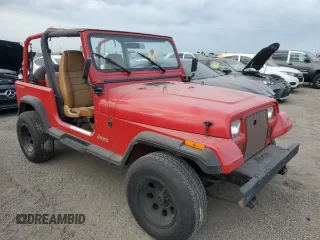 1992 Jeep Wrangler with VIN 2J4FY29S8NJ534808, listed as a Copart auction lot 76572844 with 0 mi miles and Non Repairable. Bid and sale history available at carsss.com. Image 4.