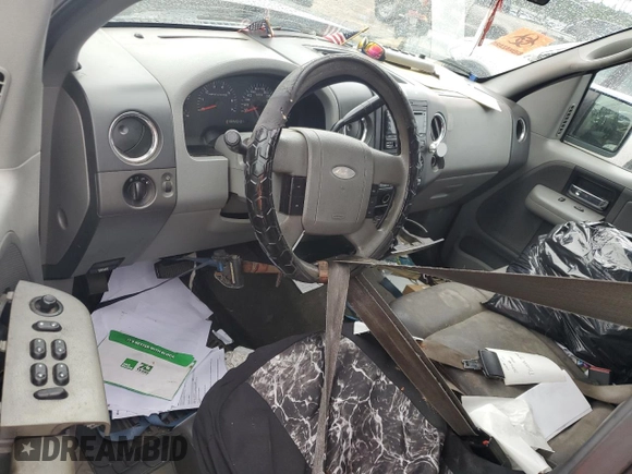 2005 Ford F-150 XLT z VIN 1FTRW12WX5FA87200, wystawiony jako Copart lot #55939875 z przebiegiem Nie podano mil oraz Szkoda całkowita • Salvage title. Historia ofert i sprzedaży dostępna na DreamBid. Obrazek 8.
