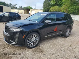 2020 Cadillac XT6 AWD Sport with VIN 1GYKPGRS8LZ124626, listed as a Copart auction lot 56919155 with 64,120 mi miles and Salvage title. Bid and sale history available at DreamBid. Image 1.