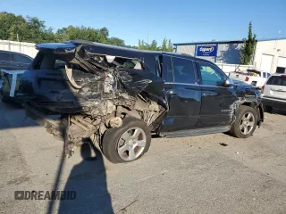 2018 Chevrolet Suburban Premier z VIN 1GNSCJKC6JR195796, wystawiony jako Copart lot #71455954 z przebiegiem Nie podano mil oraz Szkoda całkowita • Salvage title. Historia ofert i sprzedaży dostępna na DreamBid. Obrazek 3.