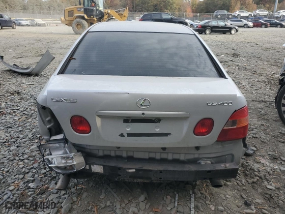 1998 Lexus GS 400 Luxury Perform Sdn with VIN JT8BH68X2W0009862, listed as a Copart auction lot 77857224 with NaN miles and Salvage Title. Bid and sale history available at carsss.com. Image 6.