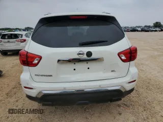 2019 Nissan Pathfinder SV z VIN 5N1DR2MN8KC635313, wystawiony jako Copart lot #51874245 z przebiegiem 107 462 mil mil oraz Czysty tytuł • Clean title. Historia ofert i sprzedaży dostępna na DreamBid. Obrazek 6.