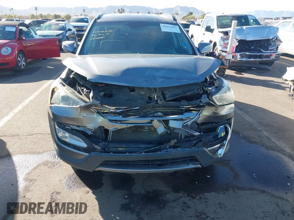 2013 Hyundai Santa Fe Sport with VIN 5XYZUDLB9DG025236, listed as a IAAI auction lot 41422852 with 129,893 mi miles. Bid and sale history available at carsss.com. Image 6.