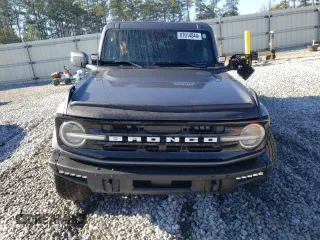2023 Ford Bronco with VIN 1FMDE5AP3PLB69560, listed as a Copart auction lot 87942835 with 14,412 mi miles and Salvage Title. Bid and sale history available at carsss.com. Image 5.