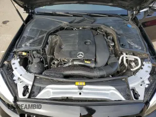 2020 Mercedes-Benz C 300 with VIN W1KWK8DB9LG015242, listed as a Copart auction lot 46953505 with 32,862 mi miles and Salvage Title. Bid and sale history available at DreamBid. Image 11.