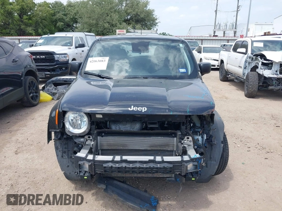 2020 Jeep Renegade Sport with VIN ZACNJAAB2LPM06219, listed as a IAAI auction lot 42063083 with 47,225 mi miles and . Bid and sale history available at DreamBid. Image 13.