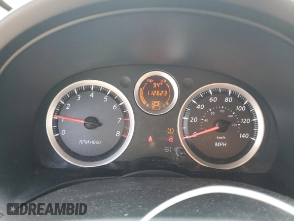 2012 Nissan Sentra S with VIN 3N1AB6AP0CL734029, listed as a Copart auction lot 62192085 with 112,623 mi miles and Salvage title. Bid and sale history available at DreamBid. Image 9.