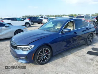 2021 BMW 3 Series 330i with VIN 3MW5R1J00M8C11837, listed as a IAAI auction lot 41964907 with 37,144 mi miles and . Bid and sale history available at carsss.com. Image 2.
