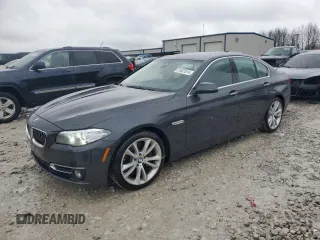 2015 BMW 5 Series 535d xDrive with VIN WBAFV3C58FD687019, listed as a Copart auction lot 81601614 with 73,836 mi miles and Clean title. Bid and sale history available at DreamBid. Image 1.
