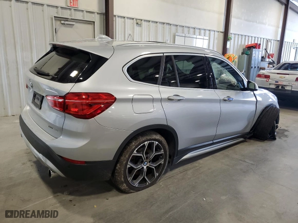 2020 BMW X1 xDrive28i with VIN WBXJG9C06L5P94397, listed as a Copart auction lot 46182585 with 74,244 mi miles and Salvage Title. Bid and sale history available at carsss.com. Image 3.