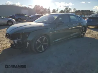 2023 Audi A5 Sportback S line Premium Plus z VIN WAUFACF51PA043727, wystawiony jako Copart lot #86777394 z przebiegiem 25 399 mil mil oraz Szkoda całkowita • Salvage title. Historia ofert i sprzedaży dostępna na DreamBid. Obrazek 1.