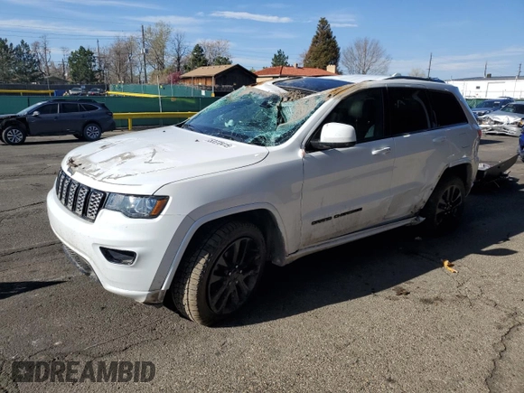 2018 Jeep Grand Cherokee Altitude with VIN 1C4RJFAG7JC257112, listed as a Copart auction lot 53370415 with 124,154 mi miles and Salvage title. Bid and sale history available at DreamBid. Image 1.