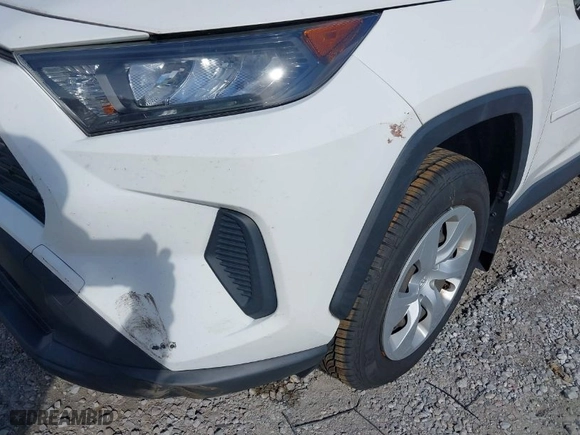 2019 Toyota RAV4 LE with VIN JTMG1RFV7KD014072, listed as a IAAI auction lot 40529233 with 1 mi miles. Bid and sale history available at carsss.com. Image 6.