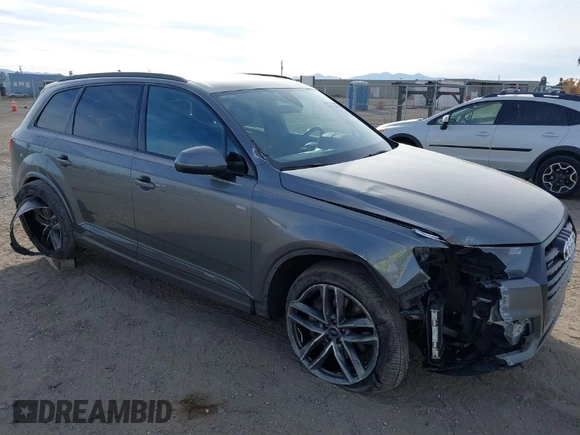 2017 Audi Q7 Prestige with VIN WA1VAAF79HD057566, listed as a IAAI auction lot 41172824 with 108,566 mi miles. Bid and sale history available at carsss.com. Image 1.