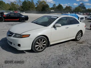 2007 Acura TSX Navi with VIN JH4CL96987C019269, listed as a Copart auction lot 76523284 with 199,535 mi miles and Salvage title. Bid and sale history available at DreamBid. Image 1.