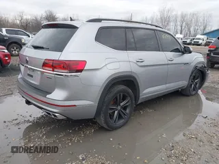 2021 Volkswagen Atlas SE with VIN 1V2RR2CA8MC534539, listed as a IAAI auction lot 42085193 with 43,390 mi miles and . Bid and sale history available at DreamBid. Image 4.