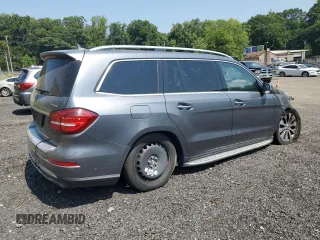 2017 Mercedes-Benz GLS 450 with VIN 4JGDF6EE5HA909795, listed as a Copart auction lot 61713184 with Not Provided miles and Salvage Title. Bid and sale history available at DreamBid. Image 3.