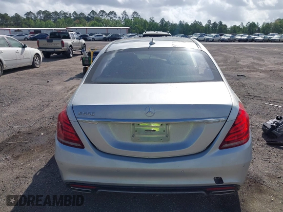 2015 Mercedes-Benz S-Class S 550 with VIN WDDUG8CB4FA094398, listed as a IAAI auction lot 41954289 with 1 mi miles. Bid and sale history available at carsss.com. Image 16.