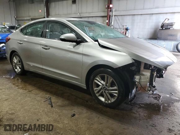 2020 Hyundai Elantra SEL z VIN 5NPD84LFXLH562366, wystawiony jako Copart lot #49205905 z przebiegiem 77 346 mil mil oraz Szkoda całkowita • Salvage title. Historia ofert i sprzedaży dostępna na DreamBid. Obrazek 4.