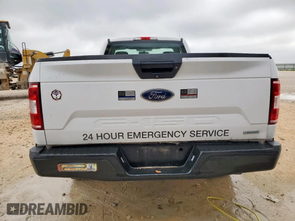 2018 Ford F-150 XL with VIN 1FTNF1CG7JKF94885, listed as a Copart auction lot 58543335 with 69,549 mi miles and Clean title. Bid and sale history available at DreamBid. Image 10.