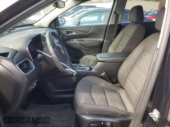2020 Chevrolet Equinox LT with VIN 2GNAXUEV0L6133629, listed as a Copart auction lot 47398825 with 110,338 mi miles and Salvage Title. Bid and sale history available at DreamBid. Image 7.