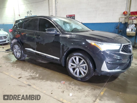2020 Acura RDX w/Technology Pkg with VIN 5J8TC2H50LL040616, listed as a Copart auction lot 49411474 with 15,468 mi miles. Bid and sale history available at carsss.com. Image 4.