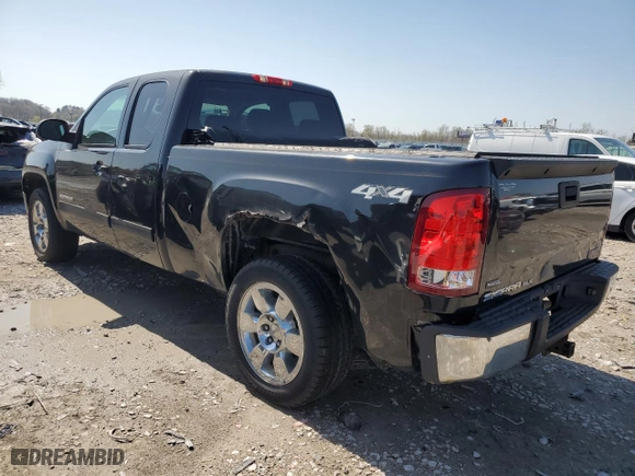 2009 GMC Sierra 1500 SLE with VIN 1GTEK29089Z284551, listed as a Copart auction lot 51665515 with 193,043 mi miles and Clean Title. Bid and sale history available at carsss.com. Image 2.
