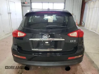 2011 Infiniti EX Journey with VIN JN1AJ0HR4BM850765, listed as a Copart auction lot 80249454 with 129,227 mi miles and Salvage Title. Bid and sale history available at DreamBid. Image 6.