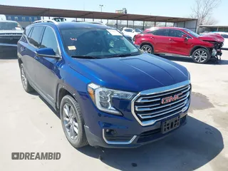 2022 GMC Terrain SLT with VIN 3GKALVEV0NL183265, listed as a IAAI auction lot 41826535 with 93,854 mi miles and . Bid and sale history available at DreamBid. Image 1.