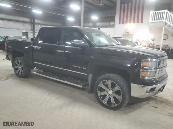 2015 Chevrolet Silverado 1500 LTZ with VIN 3GCUKSEJ2FG226246, listed as a Copart auction lot 82253324 with 88,941 mi miles and Salvage Title. Bid and sale history available at carsss.com. Image 4.
