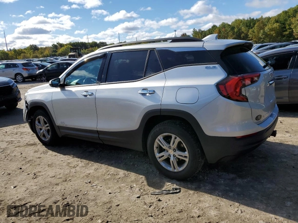 2019 GMC Terrain SLE with VIN 3GKALTEV0KL308250, listed as a Copart auction lot 74052644 with 55,933 mi miles and Non Repairable. Bid and sale history available at DreamBid. Image 2.