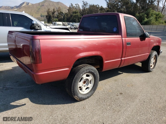 1988 Chevrolet 1/2 Ton Pickups with VIN 1GCDK14K8JZ313503, listed as a Copart auction lot 71117734 with NaN miles and Salvage Title. Bid and sale history available at carsss.com. Image 3.
