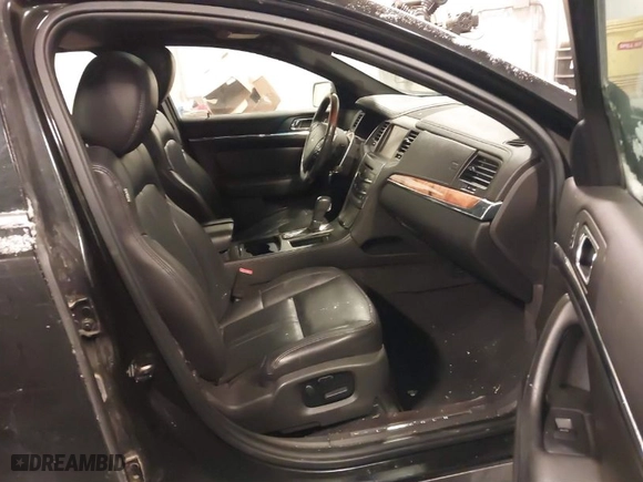 2013 Lincoln MKS EcoBoost with VIN 1LNHL9FT1DG614189, listed as a IAAI auction lot 41549635 with 180043 miles. Bid and sale history available at carsss.com. Image 5.