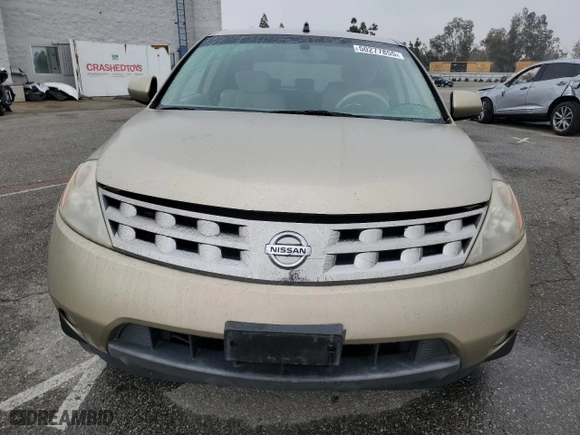 2005 Nissan Murano SE with VIN JN8AZ08T35W327638, listed as a Copart auction lot 50277855 with 238,217 mi miles and Salvage Title. Bid and sale history available at carsss.com. Image 5.