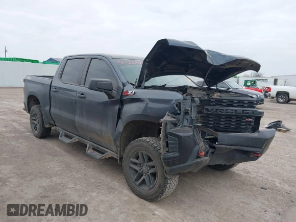 2020 Chevrolet Silverado 1500 Custom Trail Boss with VIN 3GCPYCEF0LG237447, listed as a IAAI auction lot 41213464 with 118,562 mi miles and . Bid and sale history available at DreamBid. Image 13.