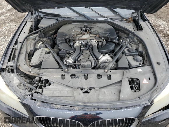 2011 BMW 7 Series 750i with VIN WBAKA8C58BCY36911, listed as a Copart auction lot 45759995 with 143,647 mi miles and Clean title. Bid and sale history available at DreamBid. Image 11.