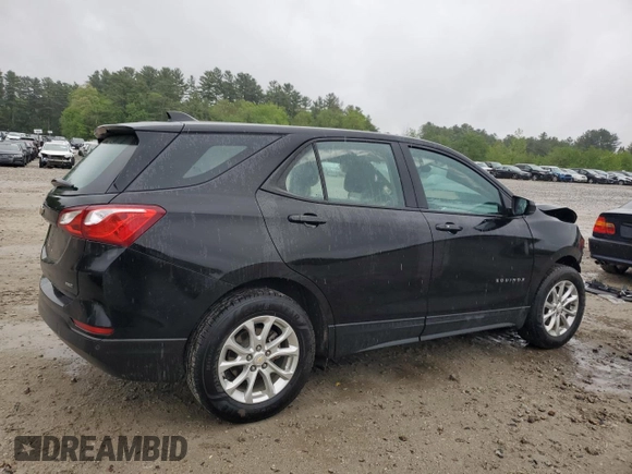 2021 Chevrolet Equinox LS with VIN 2GNAX5EV7M6150337, listed as a Copart auction lot 57789575 with 79,739 mi miles and Salvage title. Bid and sale history available at DreamBid. Image 3.