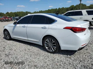 2016 Hyundai Genesis 3.8L with VIN KMHGN4JE3GU137580, listed as a Copart auction lot 70506344 with 75,158 mi miles and Salvage Title. Bid and sale history available at carsss.com. Image 2.