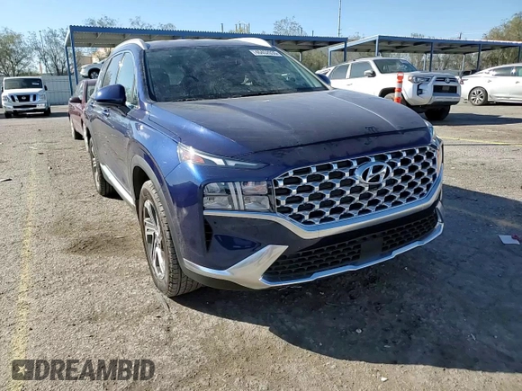 2022 Hyundai Santa Fe SEL with VIN 5NMS24AJ1NH429835, listed as a Copart auction lot 46452035 with 17,928 mi miles and Salvage Title. Bid and sale history available at DreamBid. Image 12.