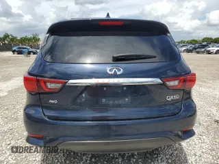 2020 Infiniti QX60 Luxe with VIN 5N1DL0MM9LC538281, listed as a Copart auction lot 65628914 with 130,337 mi miles and Non repairable. Bid and sale history available at DreamBid. Image 6.