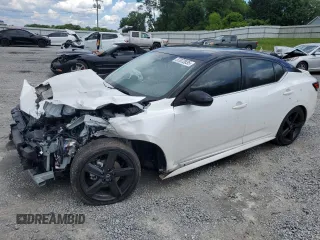 2024 Nissan Sentra SR with VIN 3N1AB8DV2RY259808, listed as a Copart auction lot 57072835 with 3,165 mi miles and Salvage title. Bid and sale history available at DreamBid. Image 1.