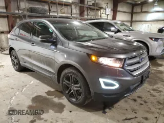 2018 Ford Edge SEL with VIN 2FMPK3J82JBC58577, listed as a Copart auction lot 45838475 with 72,229 mi miles and Salvage Title. Bid and sale history available at carsss.com. Image 4.