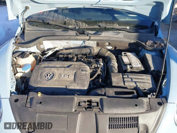 2014 Volkswagen Beetle Turbo R-Line with VIN 3VWVT7AT9EM661347, listed as a IAAI auction lot 41336295 with 61,068 mi miles and . Bid and sale history available at DreamBid. Image 10.