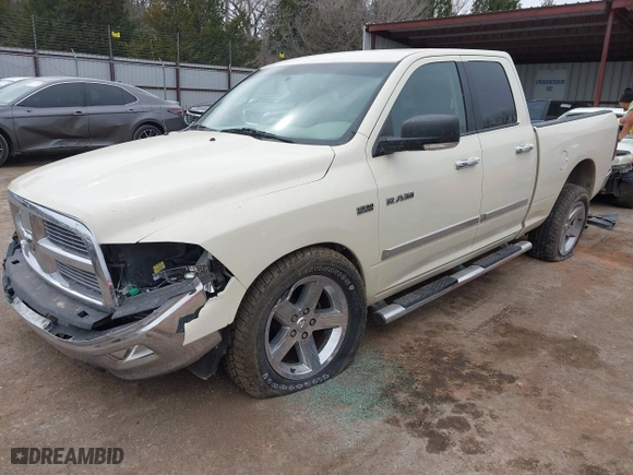 2010 Dodge Ram 1500 SLT with VIN 1D7RB1GT0AS235243, listed as a IAAI auction lot 41773073 with 156,710 mi miles. Bid and sale history available at carsss.com. Image 18.