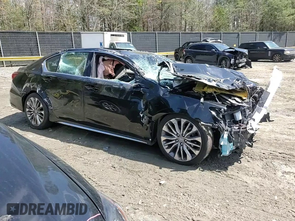 2018 Acura RLX Technology z VIN JH4KC1F57JC001444, wystawiony jako Copart lot #52251545 z przebiegiem Nie podano mil oraz Szkoda całkowita • Salvage title. Historia ofert i sprzedaży dostępna na DreamBid. Obrazek 11.